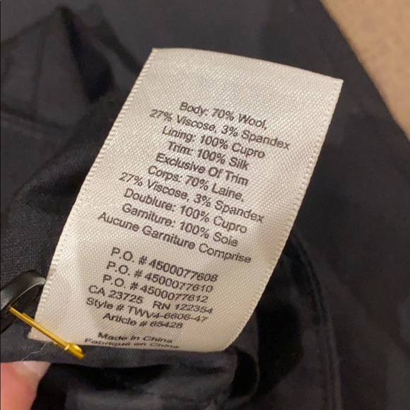 NWT Aritzia tie front pants - Picture 9 of 12